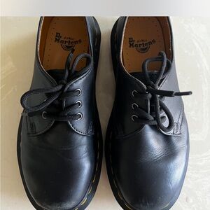 Dr. Martens Black Leather Oxfords